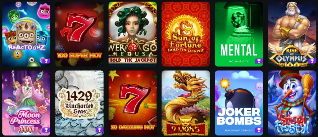 Nuove slot machine esclusive di Betify Casino