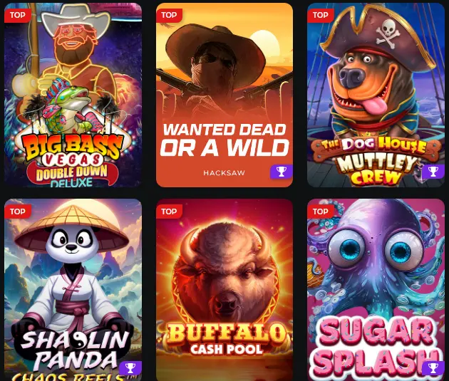 Giochi popolari del casinò Betify